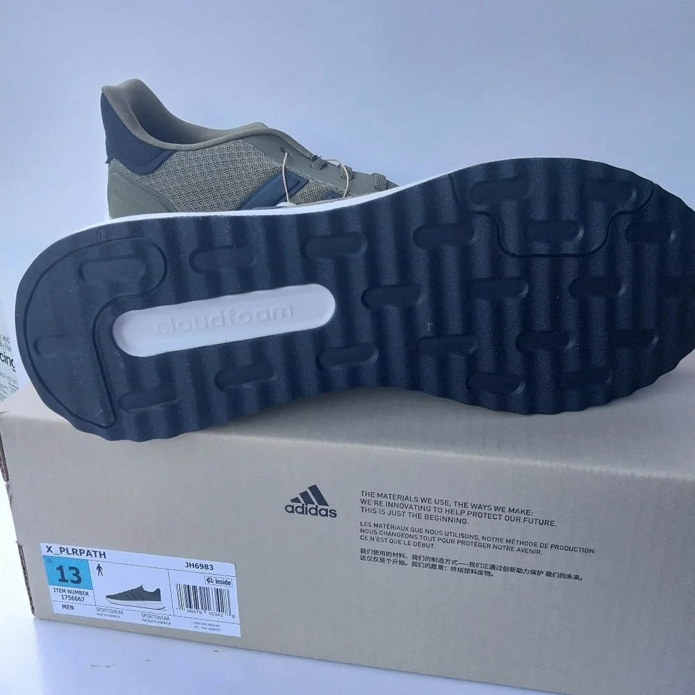 Adidas‎ Men's X_PLR Path Sneakers Shoes Olive Green And Black